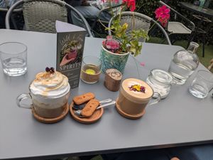 Yummy drinks. at Wild Cafe in Marsden