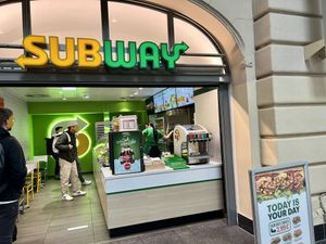 store  at Subway in Halle