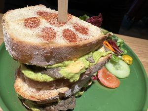 sandwich  at Katzentempel - Leipzig Mitte in Leipzig