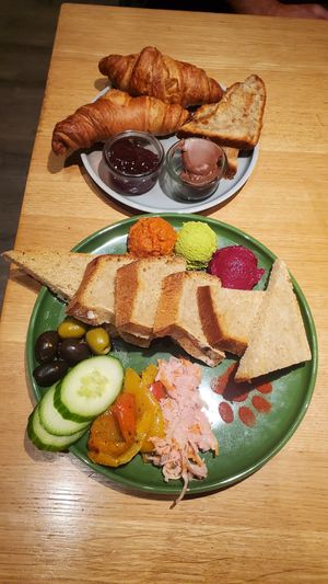 Furry plate for 2, delicious at Katzentempel - Leipzig Mitte in Leipzig