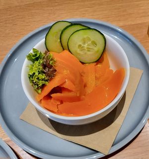 Karottenlachs at Katzentempel - Leipzig Mitte in Leipzig