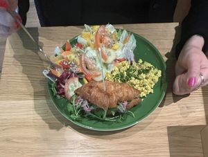 Croissandwich-Frühstück  at Katzentempel - Leipzig Mitte in Leipzig