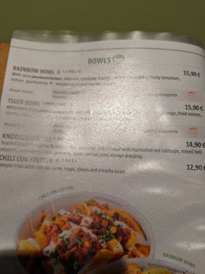 Menu at Katzentempel - Leipzig Mitte in Leipzig