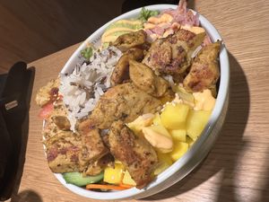 Rainbow bowl  at Katzentempel - Leipzig Mitte in Leipzig