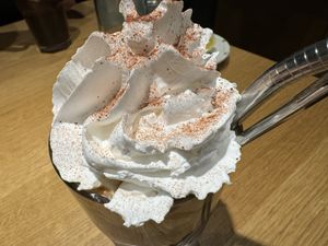 iced coffee  at Katzentempel - Leipzig Mitte in Leipzig