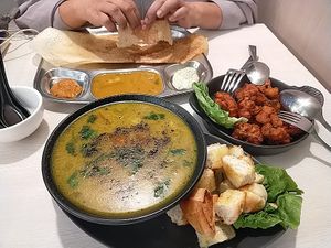 Plain tosei, etc at Gopal's The Holy Cow in East Singapore