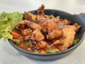 Gobi Manchurian (Cauliflower) at Gopal's The Holy Cow in East Singapore