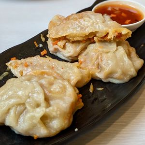 Mix Veg Momos at Gopal's The Holy Cow in East Singapore