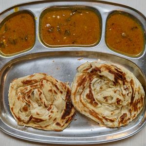 Plain Roti Prata at Gopal's The Holy Cow in East Singapore