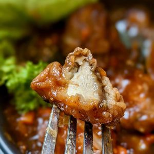 Mushroom Manchurian at Gopal's The Holy Cow in East Singapore