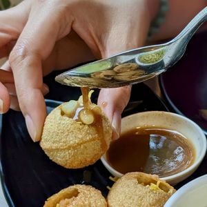 Paani Poori at Gopal's The Holy Cow in East Singapore