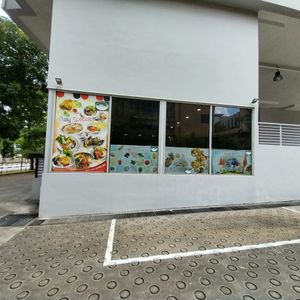 Parking is easy just infront or beside the restaurant at Gopal's The Holy Cow in East Singapore