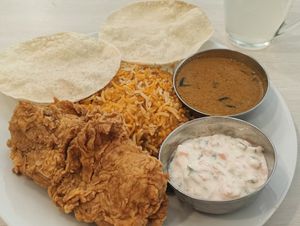 VFC Briyani at Gopal's The Holy Cow in East Singapore