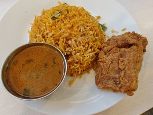 Vfc briyani at Gopal's The Holy Cow in East Singapore
