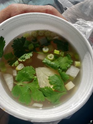 Vegetable Broth at Phoenix Garden in Richmond