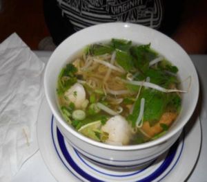 Vegetarian Pho at Phoenix Garden in Richmond