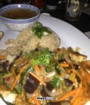 Sauteed Eggplant and Tofu at Phoenix Garden in Richmond