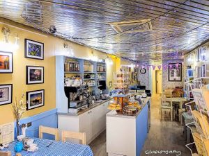 Interior, the venue can be hired out for events. at Marie's Tea Room in Gravesend