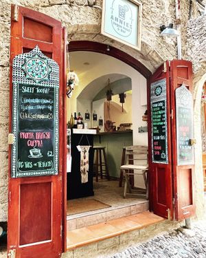   at Annie's in Rhodes