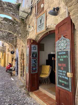   at Annie's in Rhodes