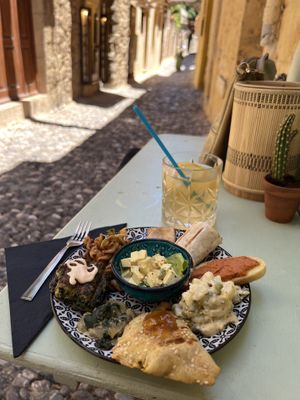   at Annie's in Rhodes