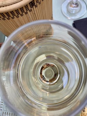 Local white wine    at Annie's in Rhodes