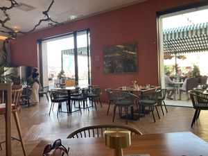 Inside the restaurant   at Root & Vine in Vila Nova De Gaia