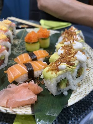 Futuristic chicken  at Aloisi Sushi Gourmet in Pescara