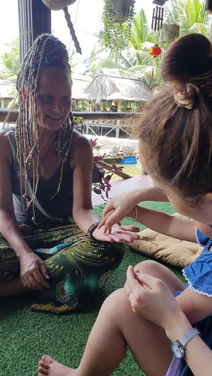 Happy time at Quoc Linh Eco Village Retreat in Hoi An