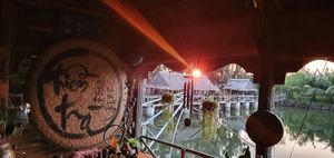 Sunset at quoclinhecovillage at Quoc Linh Eco Village Retreat in Hoi An