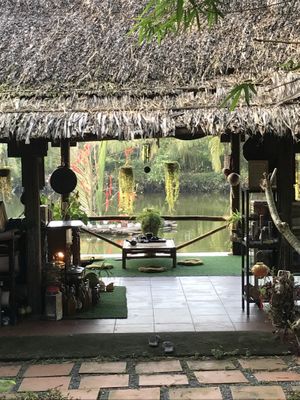 Just chillax 😍 #Veganuary at Quoc Linh Eco Village Retreat in Hoi An