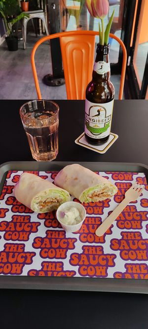 The wrap at The Saucy Cow in Dublin