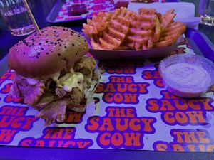   at The Saucy Cow in Dublin