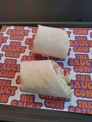 The Ceasar wrap at The Saucy Cow in Dublin