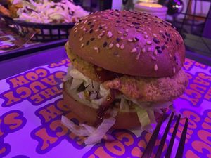 The Space Cowboy #Veganuary at The Saucy Cow in Dublin