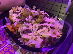 McDaddy Fries #Veganuary at The Saucy Cow in Dublin