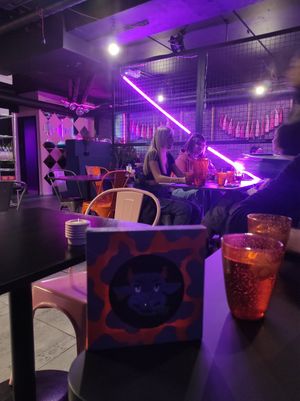 Inside at The Saucy Cow in Dublin