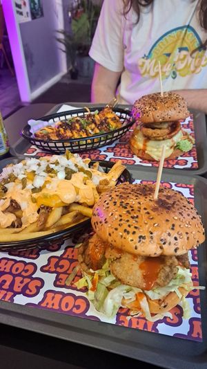 The Hot Papi and Taco Fries 🔥 at The Saucy Cow in Dublin