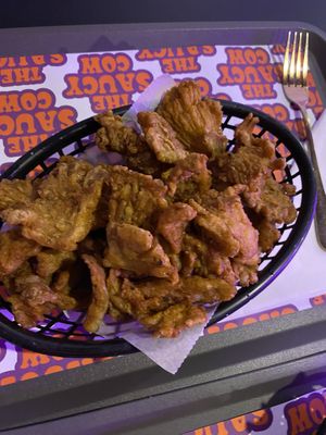 Oily mushrooms  at The Saucy Cow in Dublin