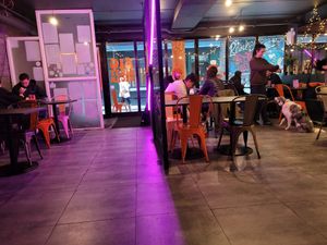 Inside at The Saucy Cow in Dublin