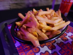 Chips - with skin on at The Saucy Cow in Dublin