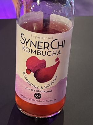 The kombucha my server recommended; it was tastyy  at The Saucy Cow in Dublin