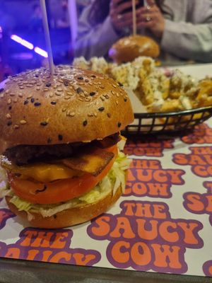 Classic Vurger #Veganuary at The Saucy Cow in Dublin