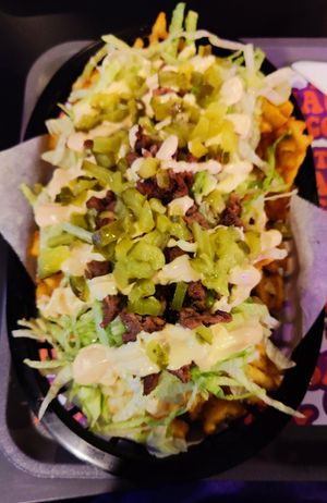 The McDaddy Fries at The Saucy Cow in Dublin