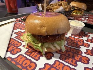 Burger  at The Saucy Cow in Dublin