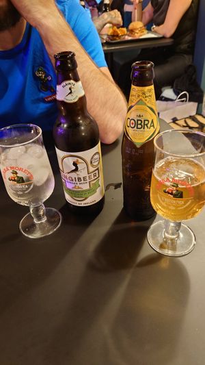 Zingibeer, local delicious beer, one of the best I've drank in my whole life!!! at The Saucy Cow in Dublin