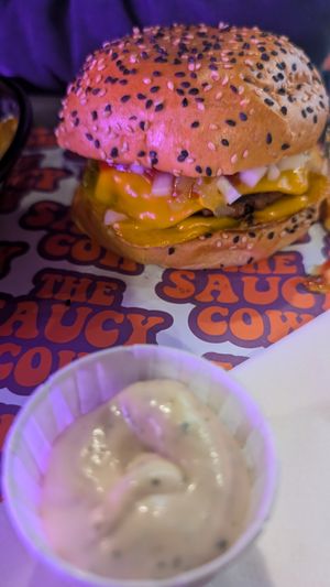 Double cheez at The Saucy Cow in Dublin