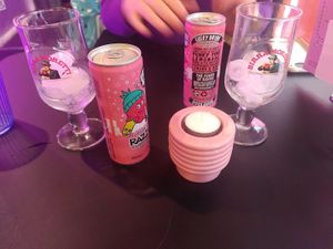 Raspberry lemonade at The Saucy Cow in Dublin