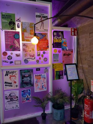 Interior at The Saucy Cow in Dublin