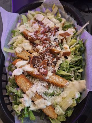 Updated Caesar salad July 2024 at The Saucy Cow in Dublin